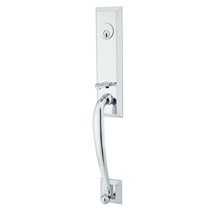 Emtek Bright Chrome Handleset 4404ATNUS26LH 4404ATNUS26LH